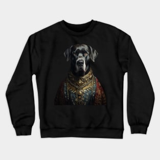 Great Dane - Medieval Tsar (Transparent) Crewneck Sweatshirt